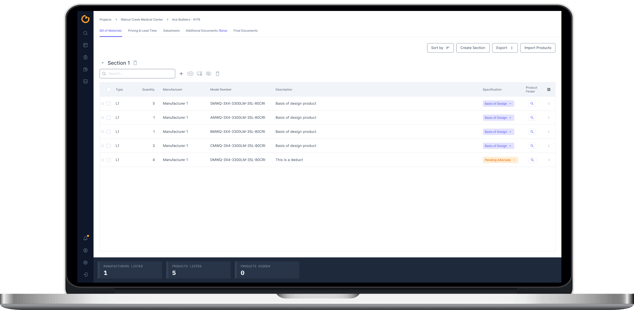 laptop parspec platform quoting tool